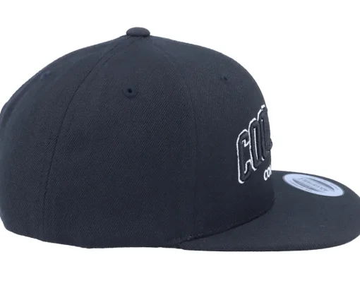New Kiddo Cap Kids 3D Cool Kid College Black Snapback -