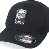Best Kiddo Cap Kids 3D Frame Panda Black Flexfit -