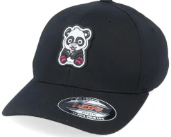 Best Kiddo Cap Kids 3D Frame Panda Black Flexfit -