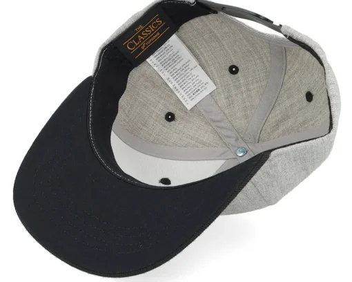 Snapback-Kiddo Cap Kids 3d Police Badge Junior Heather Grey/Black Snapback -
