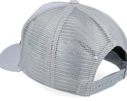 Kids-Kiddo Cap Kids 3d Smile Light Grey A-Frame Trucker -