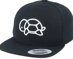Fashion Kiddo Cap Kids 3D Turtle Black Snapback -