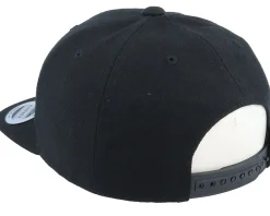 Snapback-Kiddo Cap Kids 3D Whale Black Snapback -