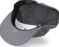 Blanks-Yupoong Kids Dark Snapback - Grey