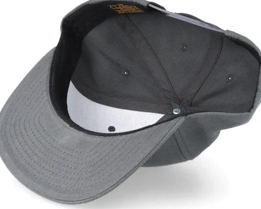 Blanks-Yupoong Kids Dark Snapback - Grey