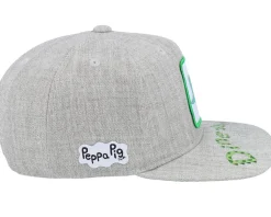 Snapback-Peppa Pig Kids Dine-saw George Patch Heather Grey Snapback -