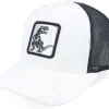 Trucker-Calza Pennello Kids Dino Silver Patch Velvet White/Black A-Frame Trucker -