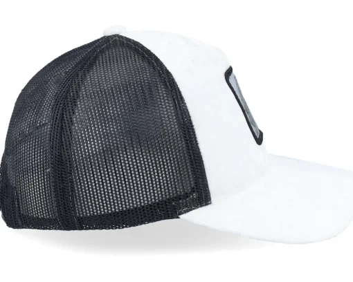 Trucker-Calza Pennello Kids Dino Silver Patch Velvet White/Black A-Frame Trucker -