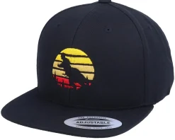 Discount Kiddo Cap Kids Dino T-Rex Black Snapback -