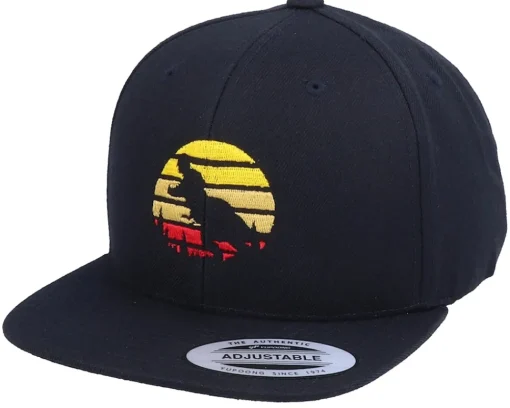 Discount Kiddo Cap Kids Dino T-Rex Black Snapback -