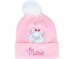 Best Difuzed Kids Disney Marie Beanie Pink Pom -