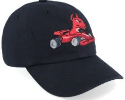 Kids-Kiddo Cap Kids Dog Formula 1 Black Toddler Dad Cap -