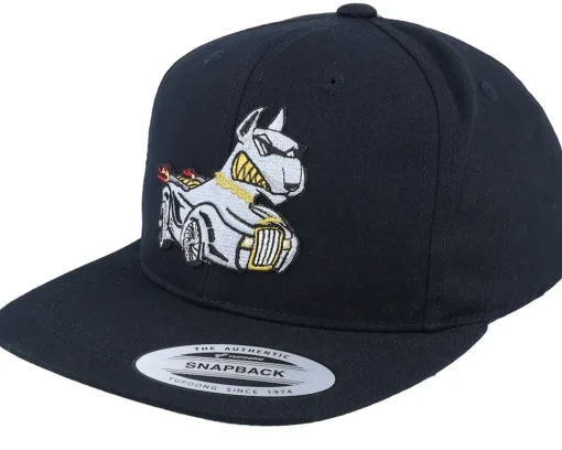 Snapback | Kids-Kiddo Cap Kids Dog Formula 1 Toddler Snapback - Black