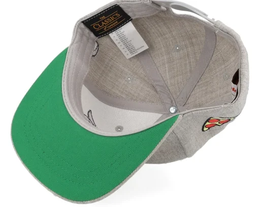 Kids-TMNT Kids Donatello Face Grey Snapback -