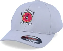 Kids-Kiddo Cap Kids Donut Grow Up Silver Flexfit -