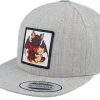 Kids-Kiddo Cap Kids Dragon & Teddy Grey Snapback -