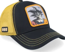 Trucker | Kids-Capslab Kids Dragon Ball Goku Black/Orange A-Frame Trucker -
