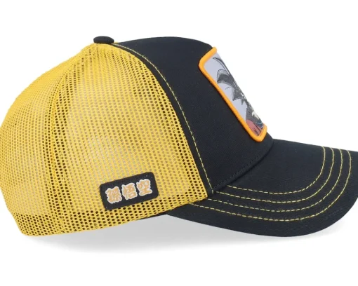 Trucker | Kids-Capslab Kids Dragon Ball Goku Black/Orange A-Frame Trucker -