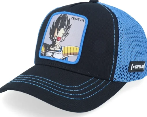 Trucker-Capslab Kids Dragon Ball Z Vegeta /Blue Trucker - Black