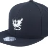 Kids-Kiddo Cap Kids Dragon Fantasy Emblem Black Snapback -