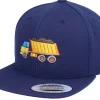 New Kiddo Cap Kids Dump Truck Navy Snapback -