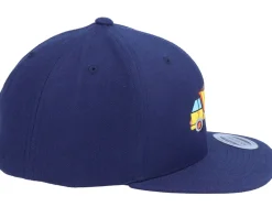 New Kiddo Cap Kids Dump Truck Navy Snapback -