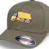 Sale Kiddo Cap Kids Dump Truck Olive Flexfit -