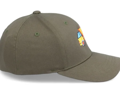 Sale Kiddo Cap Kids Dump Truck Olive Flexfit -