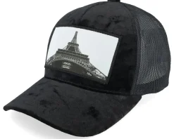 Kids-Calza Pennello Kids Eiffel Tower Velvet Trucker - White