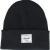 Kids-Herschel Kids Elmer Toddler Beanie Black Cuff -