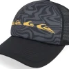 Kids-Quiksilver Kids Emu Coop Jet Black Trucker -