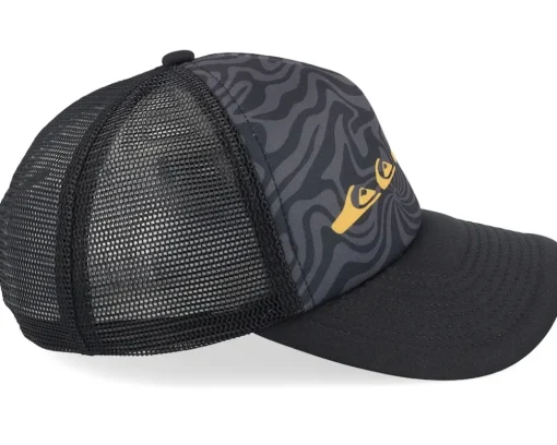 Kids-Quiksilver Kids Emu Coop Jet Black Trucker -