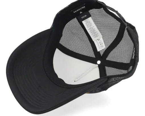 Kids-Quiksilver Kids Emu Coop Jet Black Trucker -
