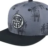 Kids-Headster Kids Endless Summer Charcoal Snapback -