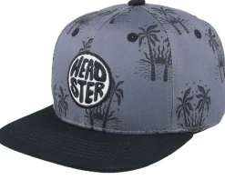 Kids-Headster Kids Endless Summer Charcoal Snapback -