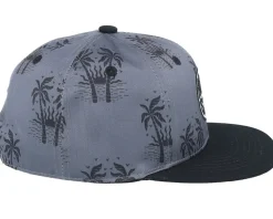 Kids-Headster Kids Endless Summer Charcoal Snapback -