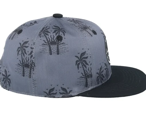Kids-Headster Kids Endless Summer Charcoal Snapback -