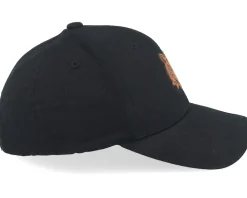 Sale Kiddo Cap Kids Engraved Tiger Black Adjustable -