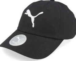 Dad Cap-Puma Kids Essential Cat Bb Cap Jr Black Dad Cap -