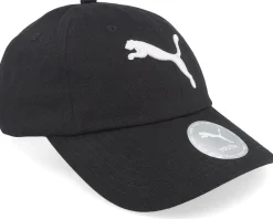 Dad Cap-Puma Kids Essential Cat Bb Cap Jr Black Dad Cap -
