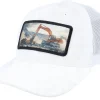 Sale Calza Pennello Kids Excavator Velvet Trucker - White