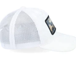 Sale Calza Pennello Kids Excavator Velvet Trucker - White