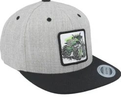 Sale Kiddo Cap Kids Extreme Tractor Grey/Black Snapback -
