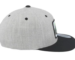 Sale Kiddo Cap Kids Extreme Tractor Grey/Black Snapback -