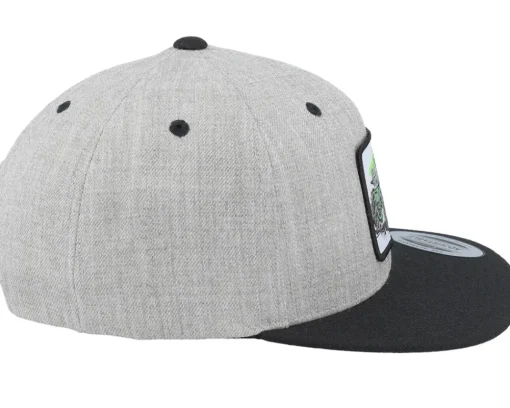 Sale Kiddo Cap Kids Extreme Tractor Grey/Black Snapback -