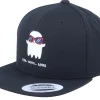 Fashion Kiddo Cap Kids Fab-Booo-Lous Ghost Black Snapback -