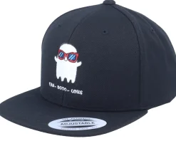 Fashion Kiddo Cap Kids Fab-Booo-Lous Ghost Black Snapback -