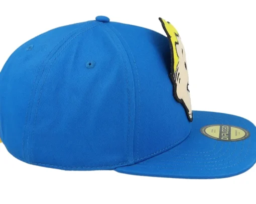 Clearance Difuzed Kids Fallout 4 Vault Novelty Cap Blue Strapback -