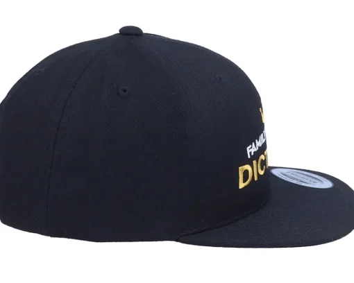 Snapback-Iconic Kids Familys Little Dictator Black Snapback -