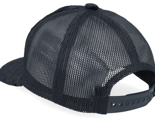 Best Kiddo Cap Kids Farming Tractor Patch Velvet Black Trucker -